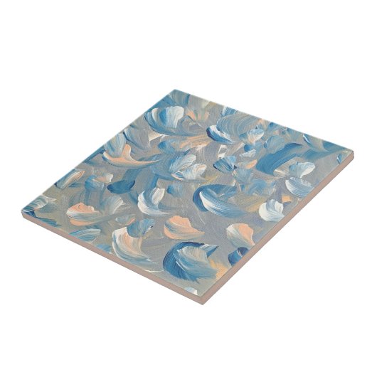 Vögel einer Feather-Keramik Fliese (Seite)