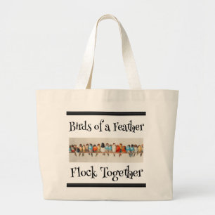 Vögel einer Feather Tote Tasche