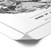 Vögel einer Feder - 1872 Poster (Ecke)