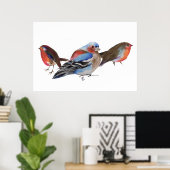 Vögel einer Feder 2011 Poster (Heimbüro)
