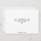 Vögel einer Feder_Flachkarte 7"x5" (Rückseite)