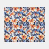 Vögel einer Feder Fleecedecke (Vorderseite (Horizontal))