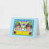 Vögel einer Feder_Gruß Karte (Vorderseite)