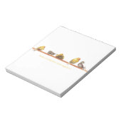 Vögel einer Feder Notizblock (Rotiert)