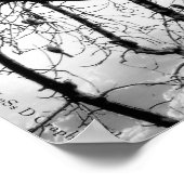 Vögel einer Feder Poster (Ecke)