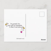 Vögel einer Feder_ Postkarte (Rückseite)