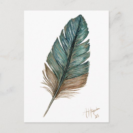 Vögel einer Feder Postkarte (Vorderseite)