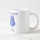 Vögel einer Feder zusammen Jumbo-Tasse (Rechts)