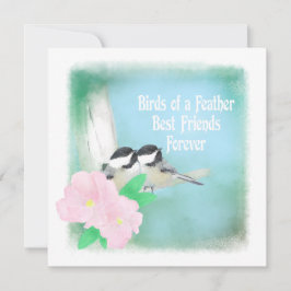 Vögel eines Feather besten Freunde für immer