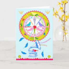 Vögel eines Feather Craft Together Karte 3