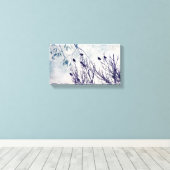 Vögel eines Feather Flock Leinwanddruck (Insitu (Holzboden))