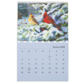 Vögel eines Feather-Kalenders 2024 Kalender (Jan 2026)