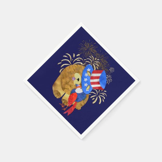 VÖGEL EINES FEATHER - PAPIERNAPKINE SERVIETTE (Ecke)