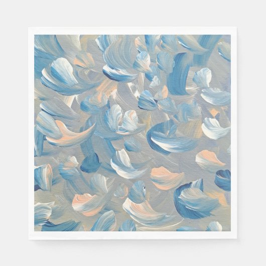 Vögel eines Feather-Party Napkins Serviette (Vorderseite)