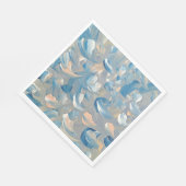 Vögel eines Feather-Party Napkins Serviette (Ecke)