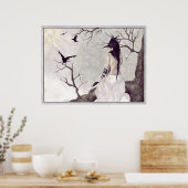 Vögel eines Feather-Posters Poster (Küche)