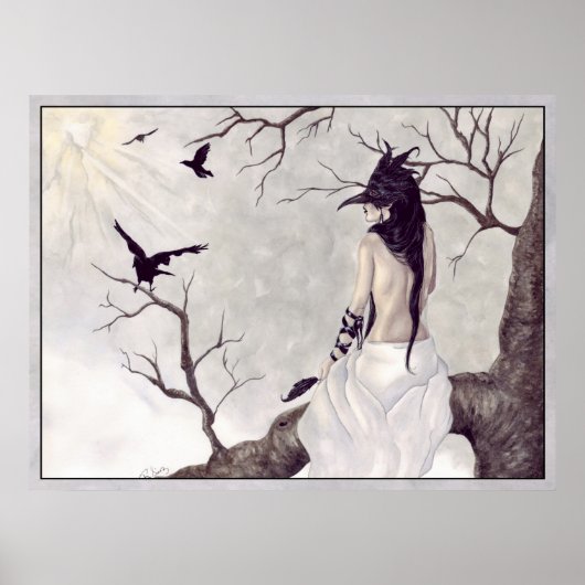 Vögel eines Feather-Posters Poster (Vorne)