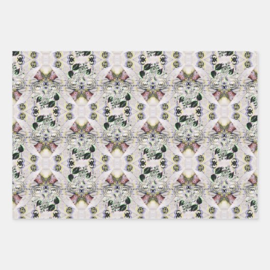 Vögel eines Feather wrapping Fly Together Sheets Geschenkpapier Set (Vorderseite 3)