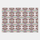 Vögel eines Feather wrapping Fly Together Sheets Geschenkpapier Set (Vorderseite)