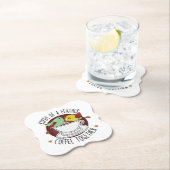 VÖGEL EINES KAFFEES UNTERSETZER (Vor Ort)