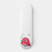 Vogel, endoky.com skateboard (Vorderseite)