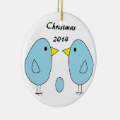 "Vogel-erwartend" Verzierung Keramikornament (Rechts)