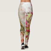 Vögel essen Berries, Leggings (Rückseite)