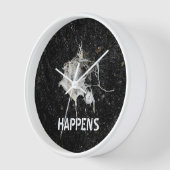 Vögel fallen. Cool und sonnig Uhr (Winkel)