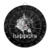 Vogel fallen sonnig und Cool Dartscheibe (vorne)