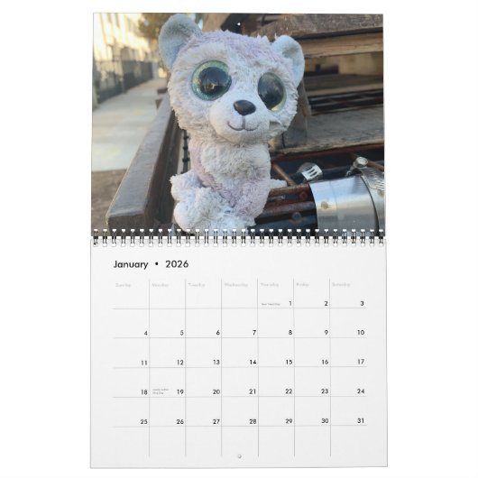 Vögel, Fische und andere exotische Tiere Kalender (Jan 2026)