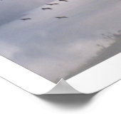 VÖGEL FLIEGEN IN DER GRUPPE POSTER (Ecke)