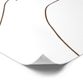 Vögel fliegen poster (Ecke)