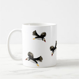 Vögel fliegen Puffin Spaß Kaffeetasse