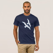 Vögel fliegen T-Shirt (Vorne ganz)