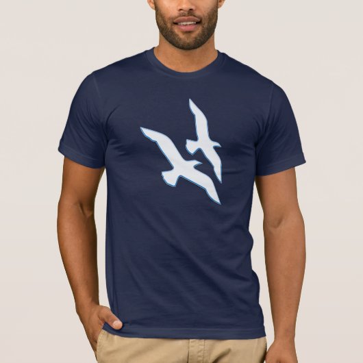 Vögel fliegen T-Shirt (Vorderseite)