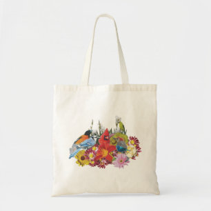 Vogel-/flowerd-Gemischtasche Tragetasche
