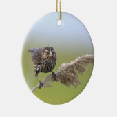 Vogel-Foto-Ornament Keramik Ornament (Rechts)