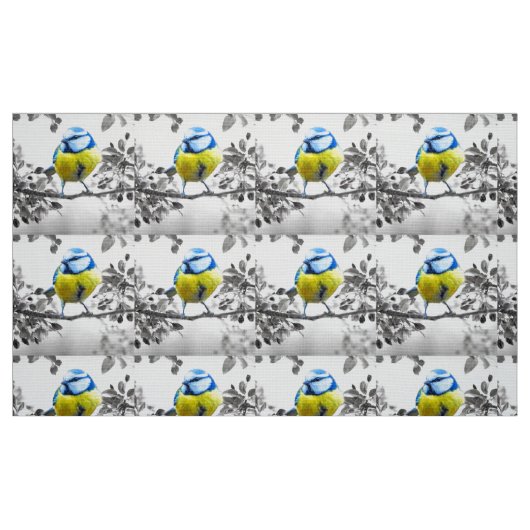 Vogel-Fotografie Stoff (Fat Quarter (45,7 x 55,9 cm))