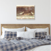 Vögel fressen Nüsse Leinwanddruck (Insitu (Schlafzimmer))