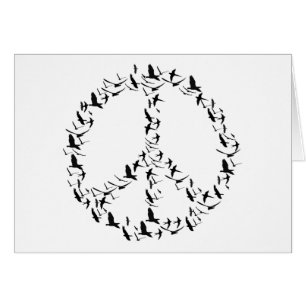 Vogel-Friedenszeichen!