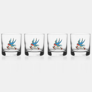 Vögel fürchten den Himmel nicht Whiskyglas