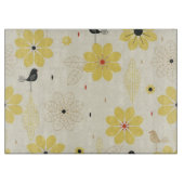 Vogel-Garten Schneidebrett (Vorderseite)