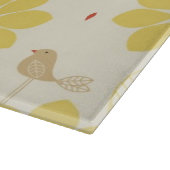 Vogel-Garten Schneidebrett (Ecke)