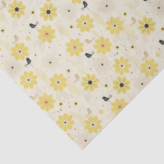 Vogel-Garten Seidenpapier (Ausschnitt)