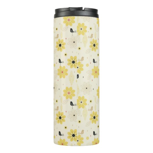 Vogel-Garten Thermosbecher (Rückseite)