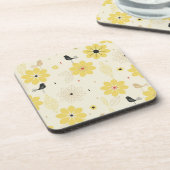 Vogel-Garten Untersetzer (Linke Seite)