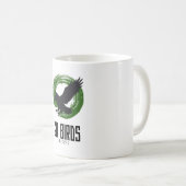 Vögel geh Japan-Tasse Kaffeetasse (VorderseiteRechts)