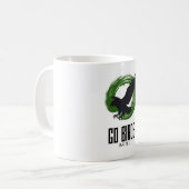 Vögel geh Japan-Tasse Kaffeetasse (Vorderseite Links)