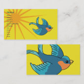 Vogel - Geschäft Visitenkarte (Vorne/Hinten)