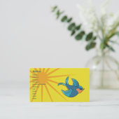 Vogel - Geschäft Visitenkarte (Stehend Vorderseite)